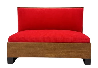 Willem Penaat Art Deco Modernist Bench or Sofa for Metz & Co, 1930s